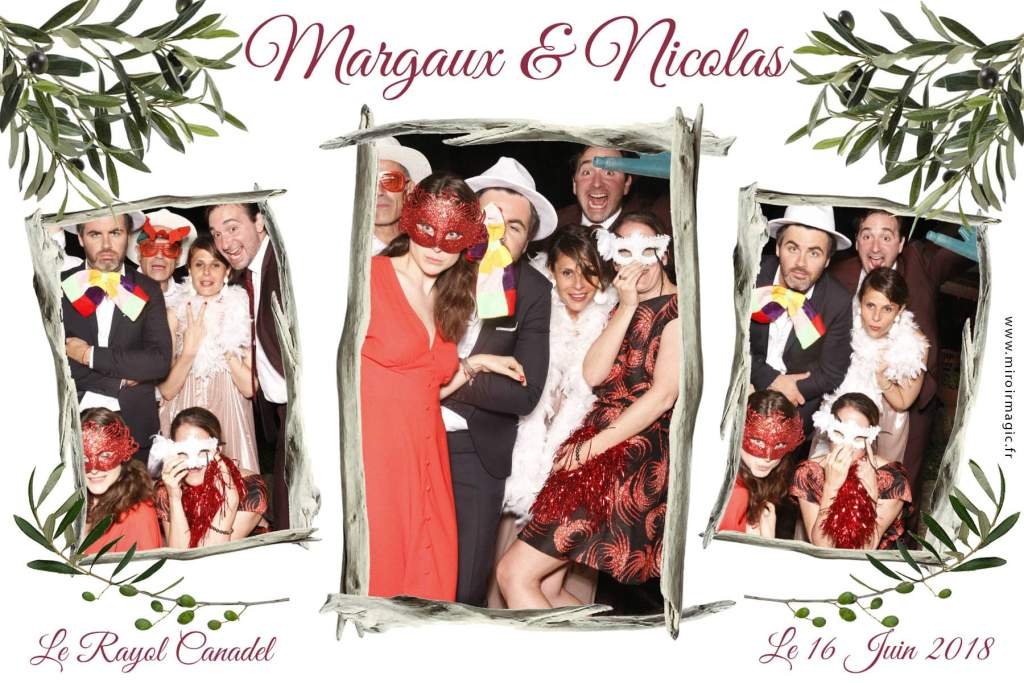 "Borne photo anniversaire Cannes" - une photo de la borne photo du photobooth personnalisé utilisée lors d'un anniversaire à Cannes.